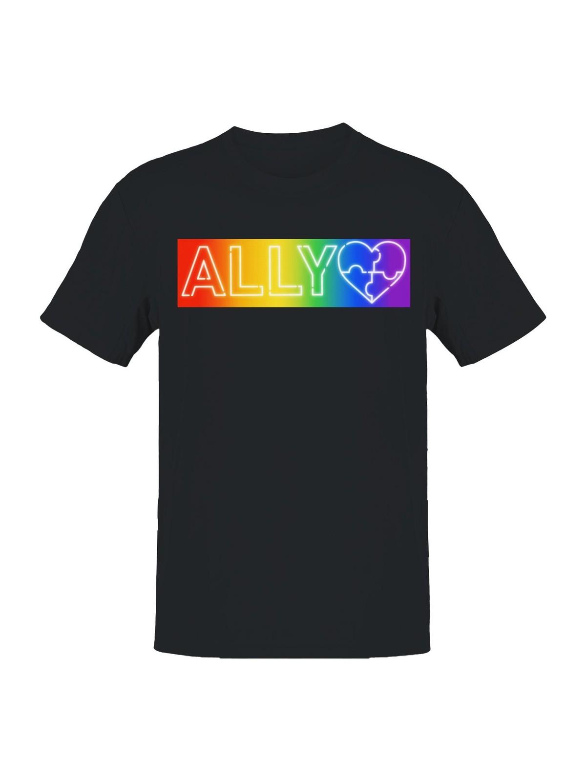 Unity in Diversity: Ally Message Mens T-shirt S