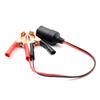 Car Battery Clamp To  Lighter Plug  Charge Extension Cable  Lighter Battery Adapter Socket