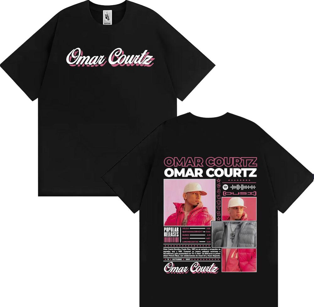 Omar Courtz Primera Musa Graphic T Shirt Men Women Clothing Hip Hop Fashion Tshirt Harajuku Casual Cotton Short Sleeve Tshirts