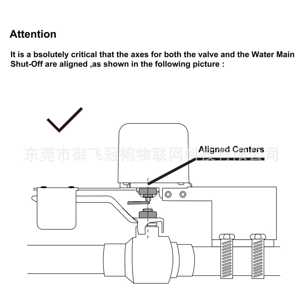 Tuya Smart WiFi/Zigbee Ventilsteuerung für Wasser/Gas