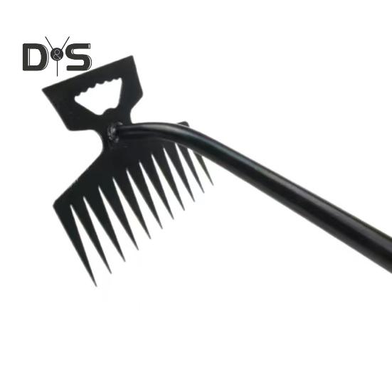 Nástroj na vytrhávání plevele s ergonomickou protiskluzovou rukojetí Design s 5 zuby Snadno se čistí Multifunkční nástroj na odstraňování plevele na uvolnění půdy