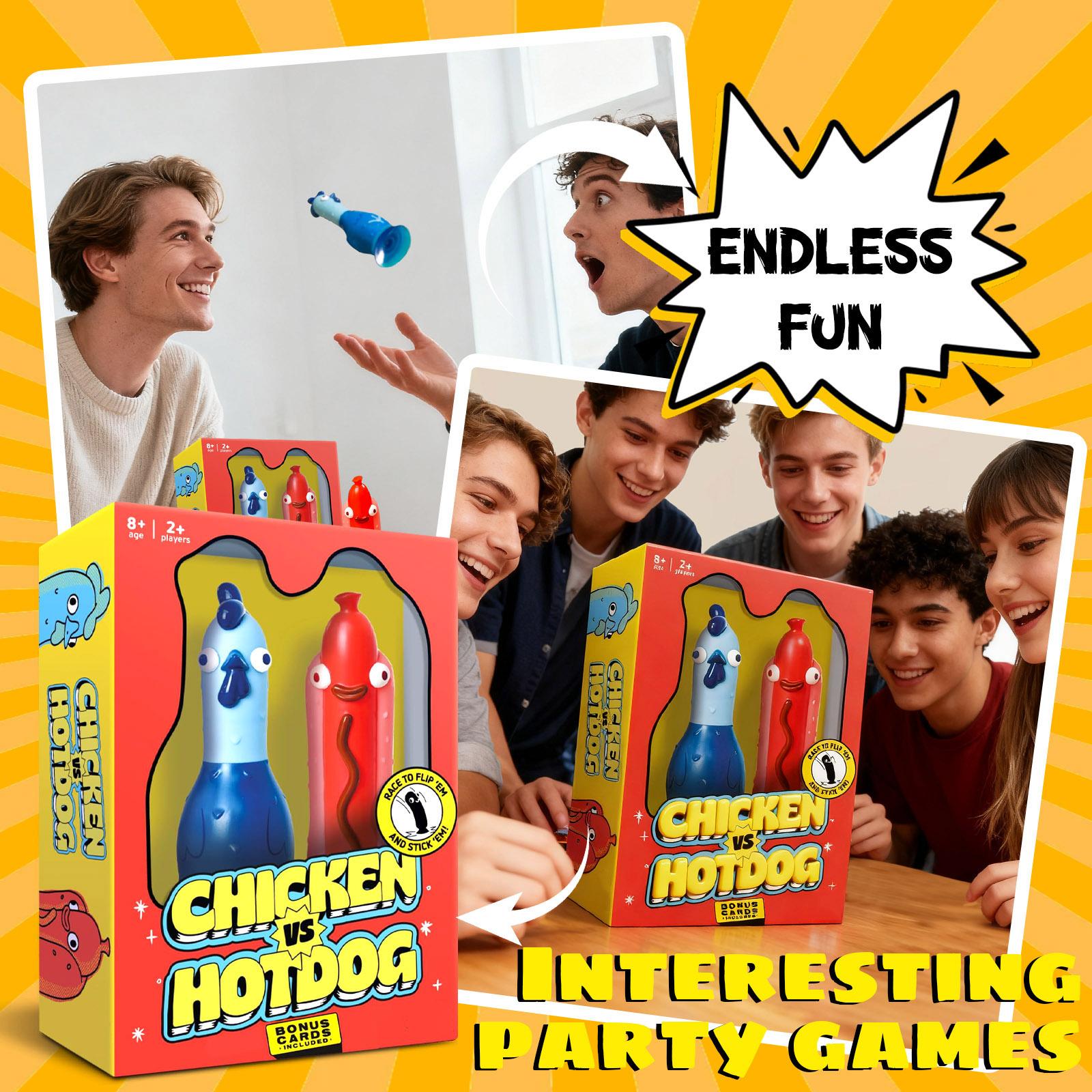 

Самая смешная игра для вечеринки, в которую вы будете играть: Flippin For Family для взрослых и детей One Size