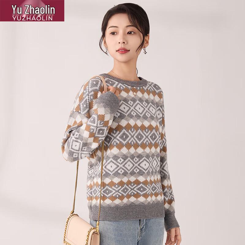 

YUZHAOLIN Women s Loose Fit Knit Pullover Sweater One Size