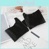 Simple Solid Color Artificial Leather Women Casual Wide Waistband With Zipper For Outdoor Fashion Streetwear