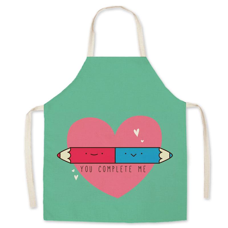 Kids Kitchen Apron Stain Resistant Kitchen Apron Linen Apron Ladies Kitchen Accessories Apron Men Ladies Coffee Gadgets