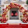 Rose Red Balloon Arch for Weddings, Birthdays, and Events