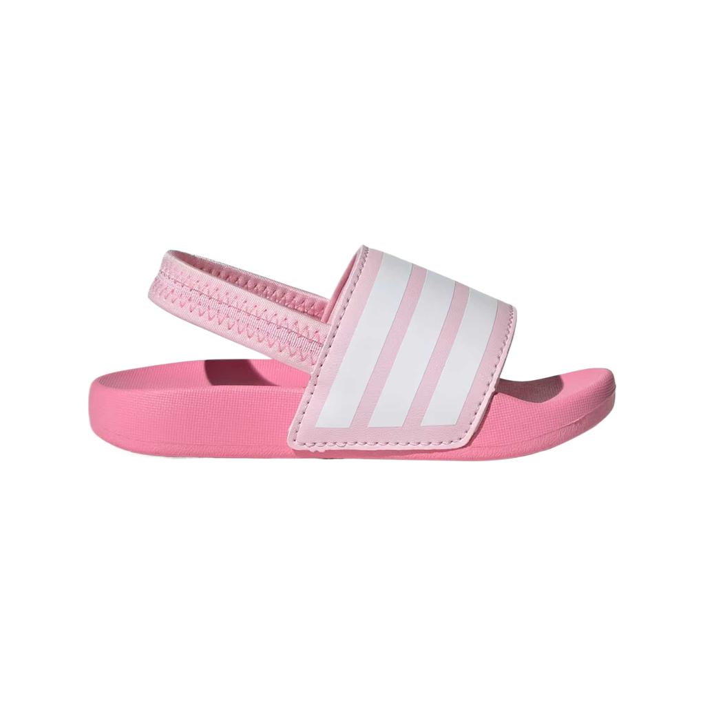 New Adidas Adilette Toddler Shoes Transparent Pink/Cloud White/Bliss Pink Infant And Toddler JR5326