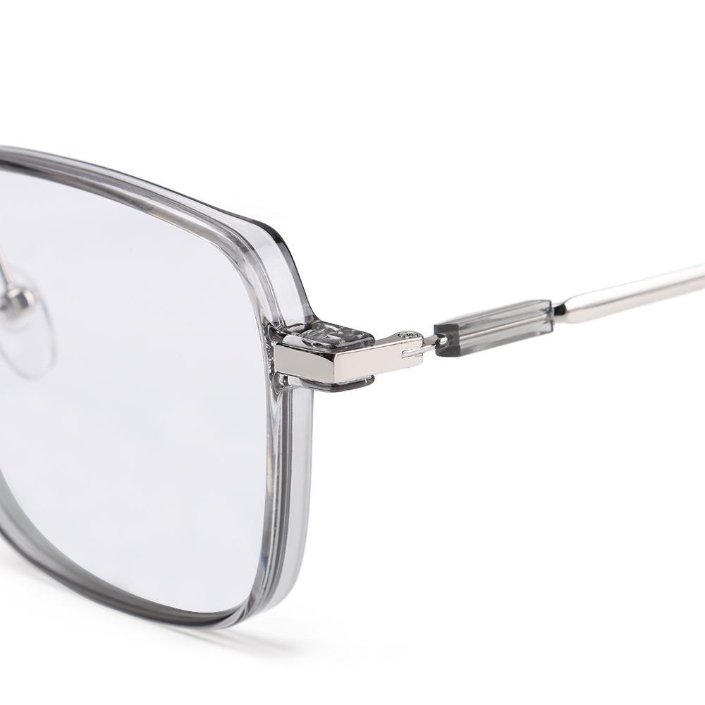 Retro-Brillen UV-Schutz Damen-Sonnenbrillen Klare Rahmen Sonnenbrillen Übertriebene Sonnenbrillen Shades