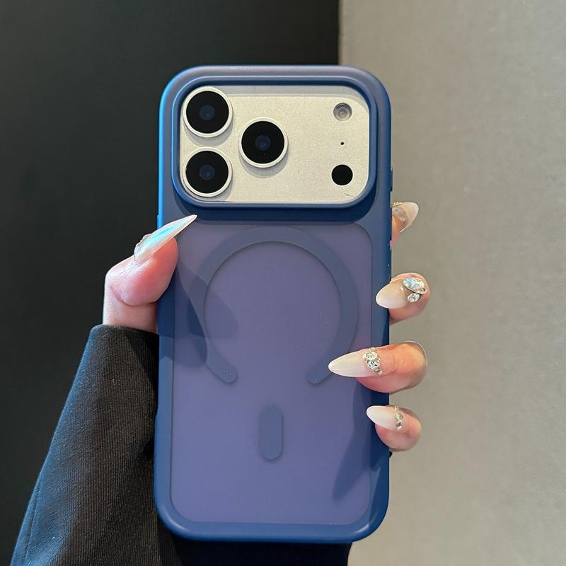 

Matte Magsafe Transparent Phone Case For For Iphone 12 13 14 15 16 17 Pro Max Plus Air Magnetic Bumper Back Cases Cover iPhone 14 Plus
