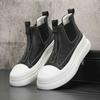 Fashion Winter New Fashion Ankle Boots Designer Men's All Match High Tops Causal Shoes Flats Moccasins Walking Sneakers Zapatos Hombre