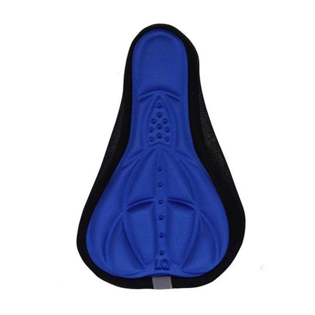 Bike Seat Cover Bicycle Silicone 3D Gel Saddle Pad Padded Soft Cushion Comfort EVA Anti Friction Seat Saddle Covers Cycling Part
