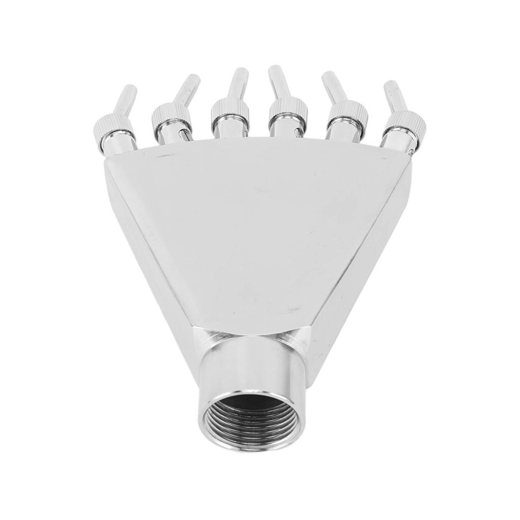 G1 Fountain Nozzle Stainless Steel Fountain Water Spray Sprinkler Head Adjustable Garden Sprinkler