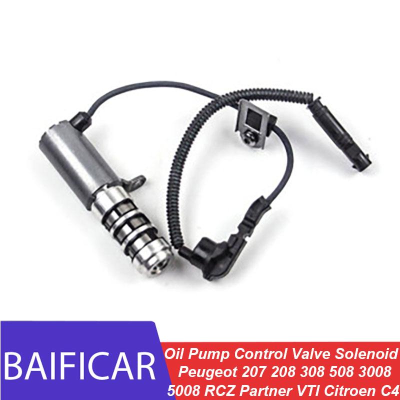 Baificar New V764723880 037990 Oil Pump Control Valve Solenoid For Citroen C4 Peugeot 207 208 308 508 3008 5008 RCZ Partner VTI