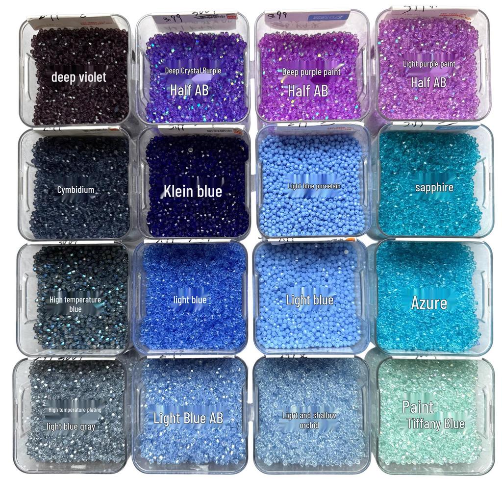 4mm Rhombus Loose Beads for DIY Jewelry: Bracelets, Necklaces, Earrings