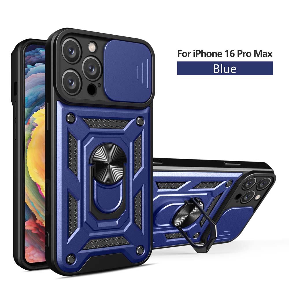 Shockproof Armor Case For iPhone 16 Pro Max 16Plus Car Holder Phone Cover For Iphone 15 14 13 Pro 15Plus 14Plus Case
