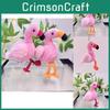 Charming Miniature Flamingo Plush Keychain Colorful Doll For Cute Accessories