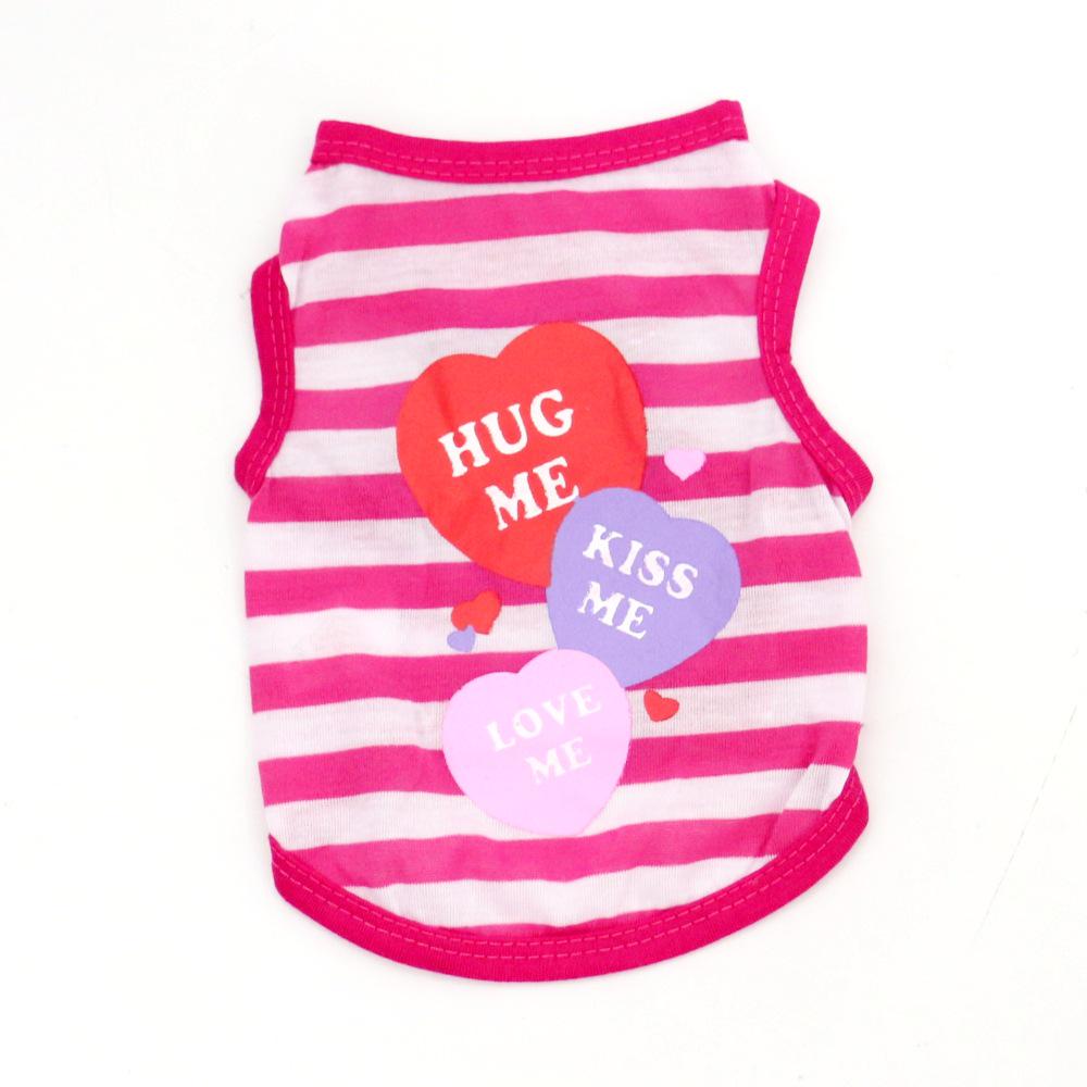 Pink Summer Dog Breathable Vest Set