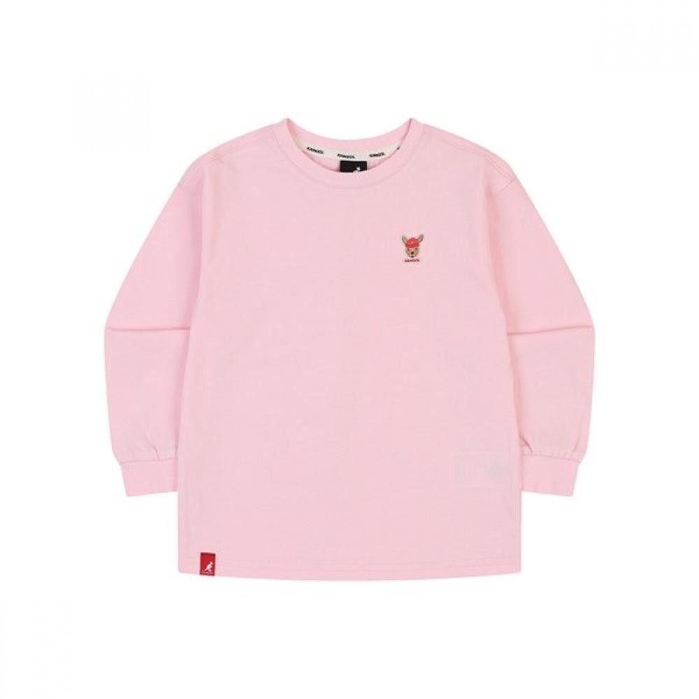 

Kangol Kids Long Sleeve T shirT Pink Sa 0001 Pink/155