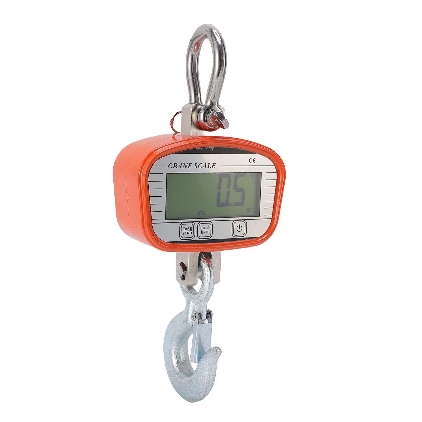 

Hanging Scale 4400lb LCD Backlight Screen Accurate Multifunctional Digital Industrial Hanging Scale With Temperature