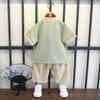 Children's Clothing Boys Hanbok Chinese Style Children Tang Suit Children Suit Baby Baby Summer Short-sleeved Retro Two-piece Set