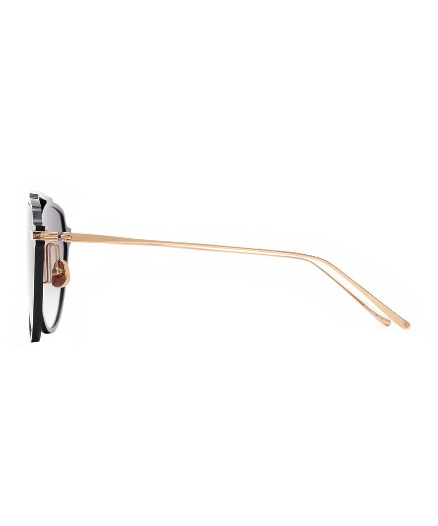 Maseuka Free2_Onda 03B/Gr Free2 Onda Black/Rose Gold Green Lens