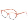 Reading Glasses For Women Anti Blue Light Pink Love Design Comfortable Square Men'S Presbyopia Glasses Magnify Lenses +1.0 +4.0