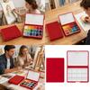 12 Section Paint Storage Box Portable Watercolor Paint Palette For Artists Students Outdoor Sketching And Art Classes