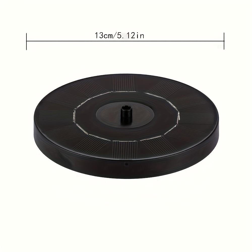 1pc Solar Fountain Outdoor Pool Solar Fountain Pump Essential In Summer Suitable For Ponds Swimming Pools Gardens