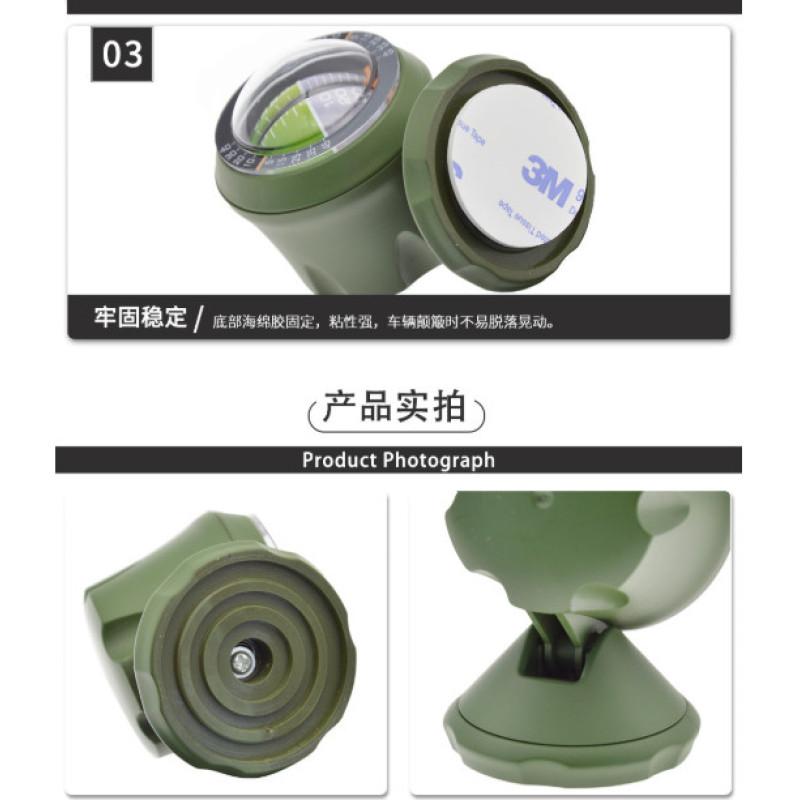 Accessories Vehicle Multifunction Car Inclinometer Decoration Slope Outdoor Angle Adjustable Measure