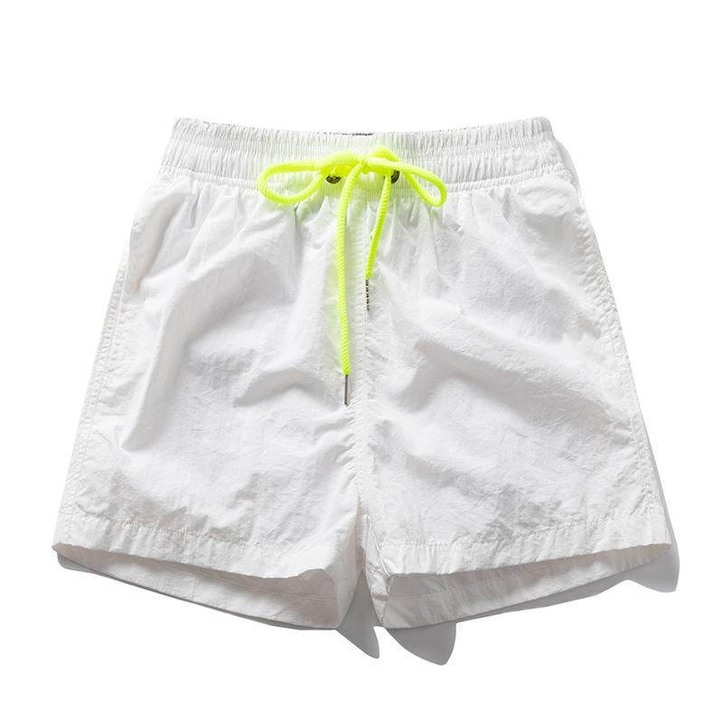 Short de sport à la mode pour hommes, taille élastique, décontracté, vêtements d'été