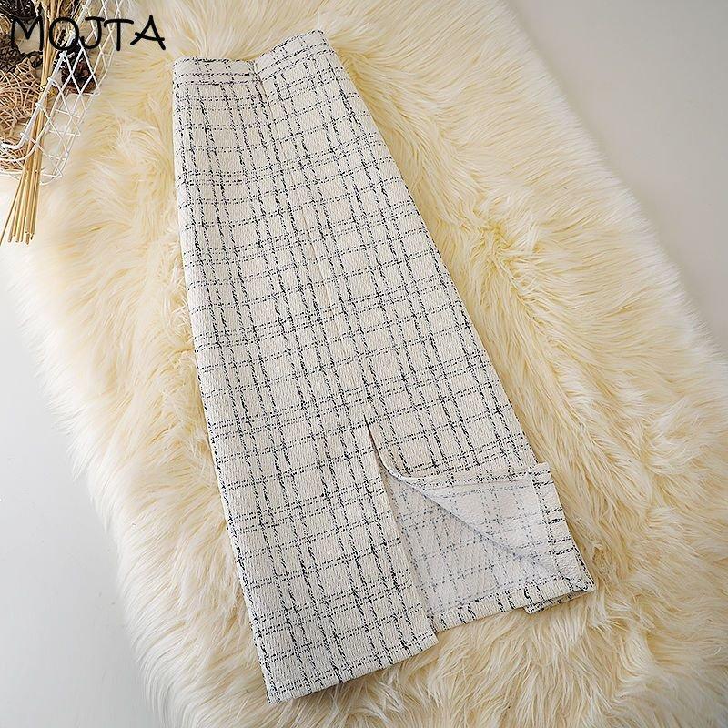 Женская элегантная повседневная офисная женская с высокой талией осенне-весенняя — фото 3