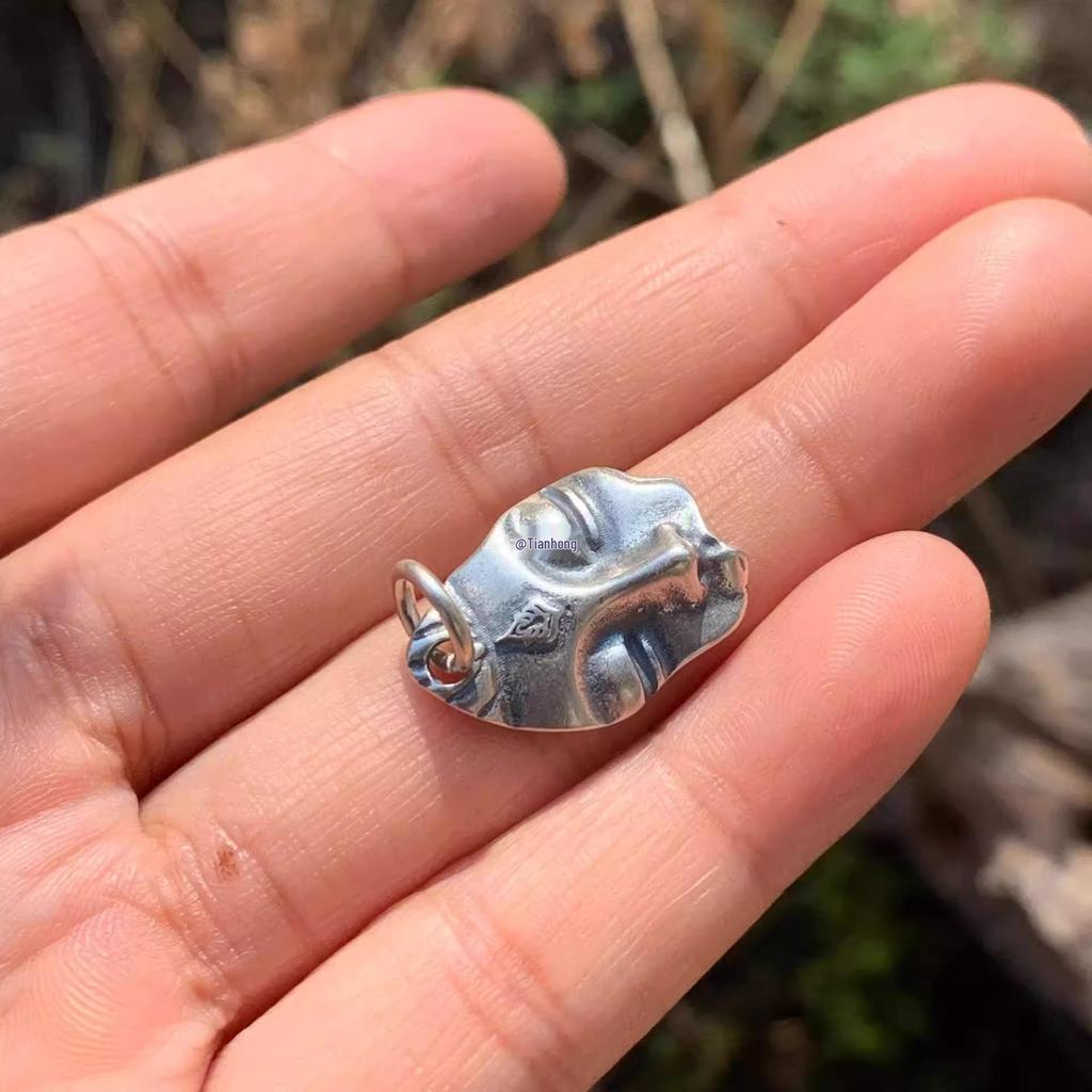 Guanyin Buddha Anhänger: Friedlicher Schutz, Vielseitiges Retro-Accessoire