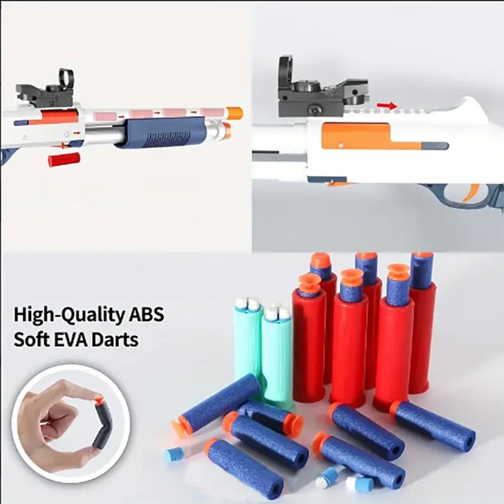 Boys Gift Shell Ejecting Shotgun Toy Gun For Adults Kids Best Toy Guns For Boys Age8+ Shoot Games Toys