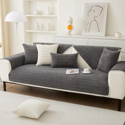 Autumn and Winter New Sofa Cushion Corduroy Sofa Cover Thickened Anti-slip Sofa Cushion Cover Modern Simple Cushion