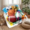 Sports Trophy Celebration 1 Theme Blanket Lightweight Warm Flannel Blanket Decorative Throw Blanket for Home Decoration