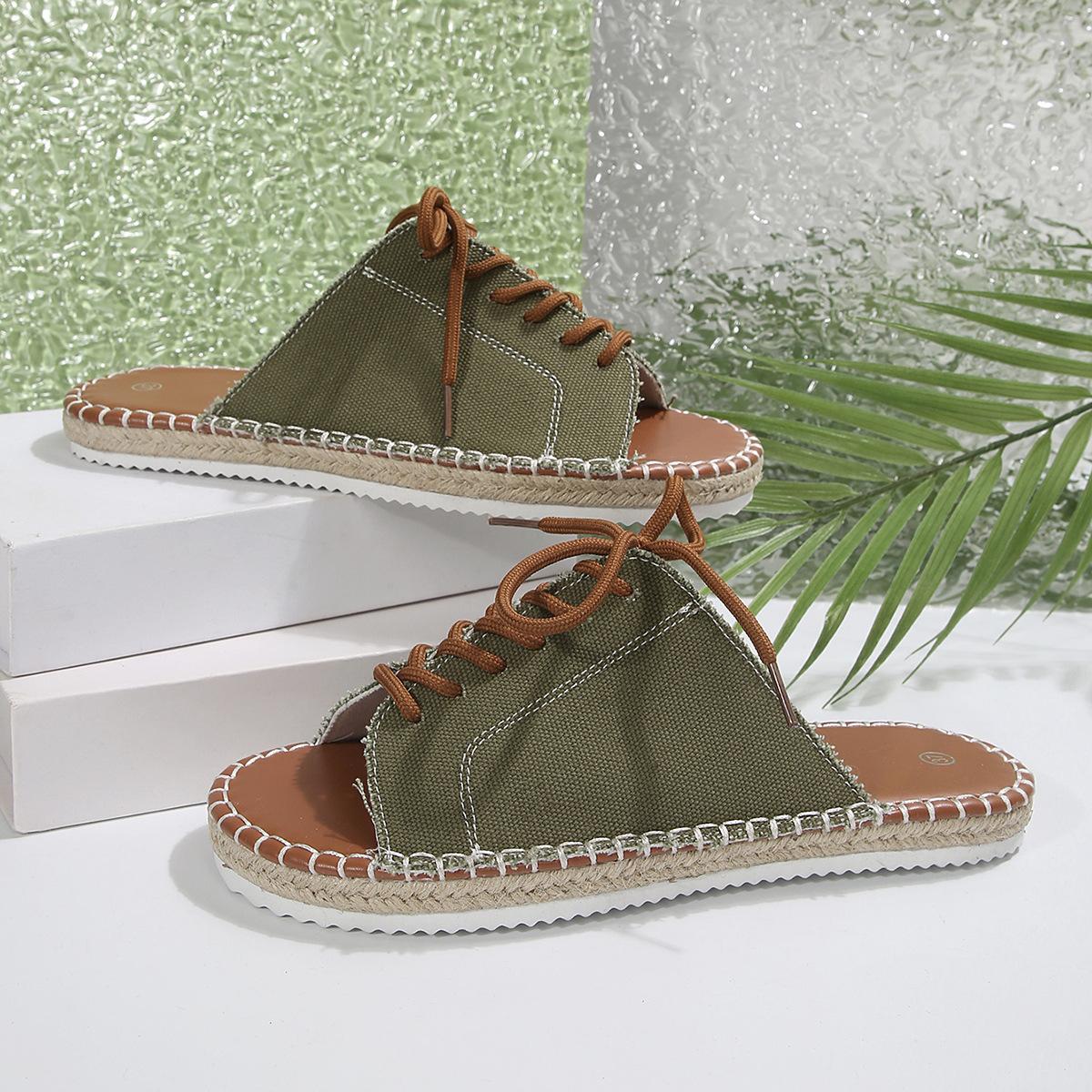 

Large size beef tendon bottom cross strap European and American style word with cool slippers 22 summer beach 43