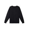 Jordan Mvp Logo Pattern Solid Color Fleece Crewneck Sports Long Sleeve Sweatshirt Men Sweatshirt Black Sail FV7234-010