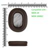 Geekria Ohrpolster QuickFit Kompatible Polster Kompatibel mit Sony Kopfhörerpolstern Ohrmuscheln MDR-1R, MDR-1RMK2 Ohr/Ohr (Proteinleder/Braun)