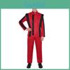 Michael Jackson Rode Cosplay Outfit Voor Rollenspel En Anime Evenementen