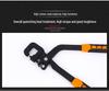 Luwei 55# Steel Keel Pliers with Non-Slip Rubber Handle for Ceiling Wire Cutting