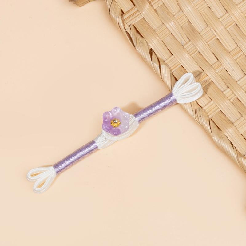 5Pcs Traditional Cheongsam Knot Button Flower Chinese Closures Buttons Sewing Fasteners for Clothing Decoration