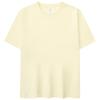 2026 Summer Casual Men Women TShirt Solid Color Soft and Loose Round Neck Top Cotton Short Sleeve Versatile Tees