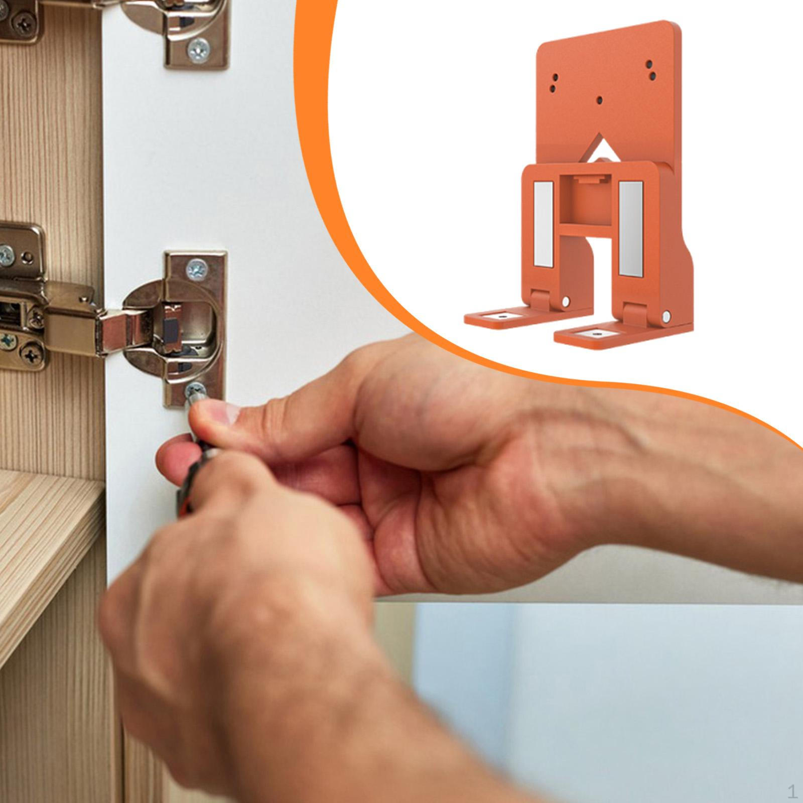 

Cabinet Door Hinge Jig DIY Home Projects Concealed Positioning Ruler