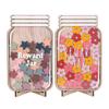 Cartoon Positive Behavior Rewards Jar Flower Classroom Reward Jar with Tokens  School