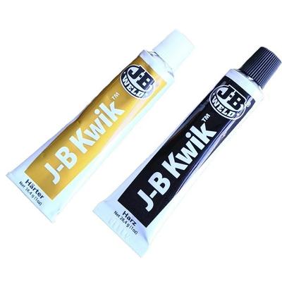 Colle bi-composants résistante à la chaleur jusqu'à 150°C pour métal, plastique, bois et céramique, durcissement 4 min, 148 kg/cm²