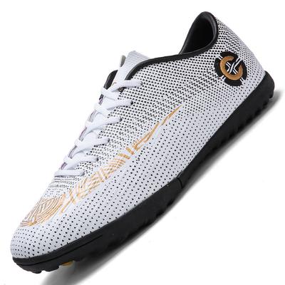 Football Shoes Men's AG Shattered Nails Children Boys Youth Student Training Shoes Competition Large Size 4648