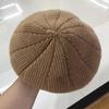 Hat Lady Autumn and Winter Wool Wool Beret Literary Retro Pumpkin Hat Versatile Painter Hat Tide