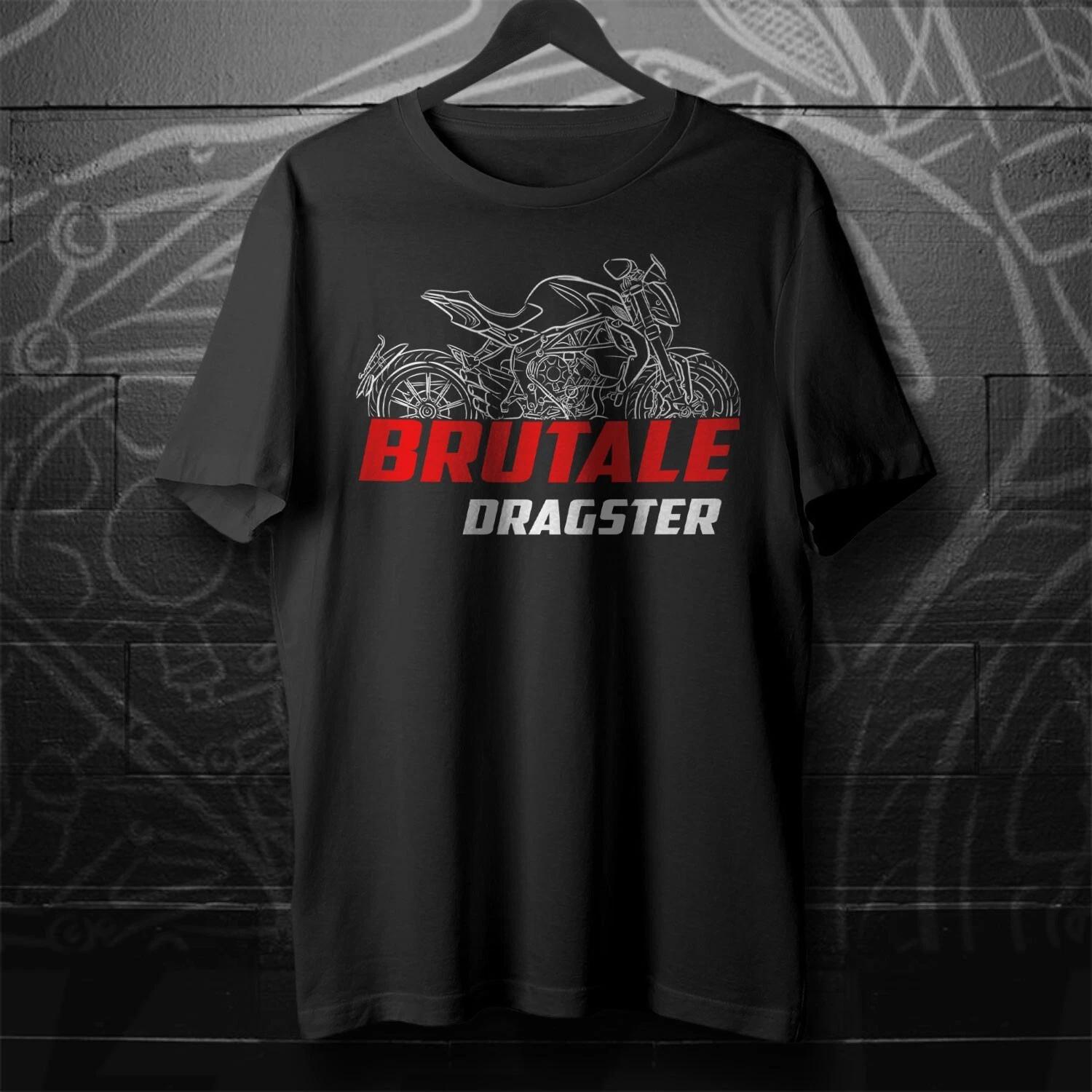 For MV Agusta Dragster 800 R/RR 2016-2024 fans - Motorcycle T shirt S