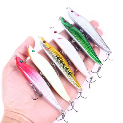 Submerged Pencil Lure Bait for Bass, Specialized for Long Casting9.5cm16g6No. Hook Freshwater Sea Fishing Hard Bait Fake Bait