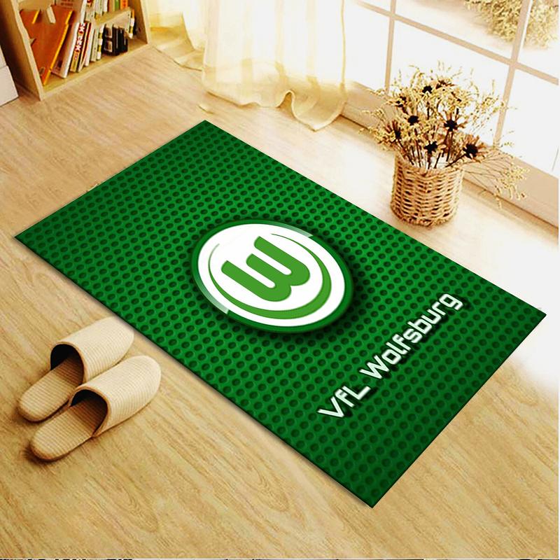 Nuovo Tappeto VfL Wolfsburg 2025 per Soggiorno Camera da Letto Casa Decorazione Divano, Tappetino Antiscivolo per Giochi Bambini 101